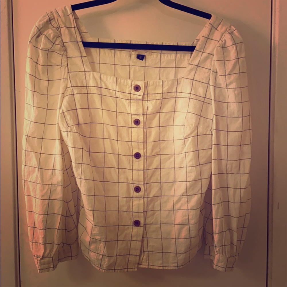 Universal Thread Checkered Top